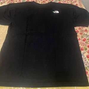 The North Face mens black t-shirt Sz large in excellent condition